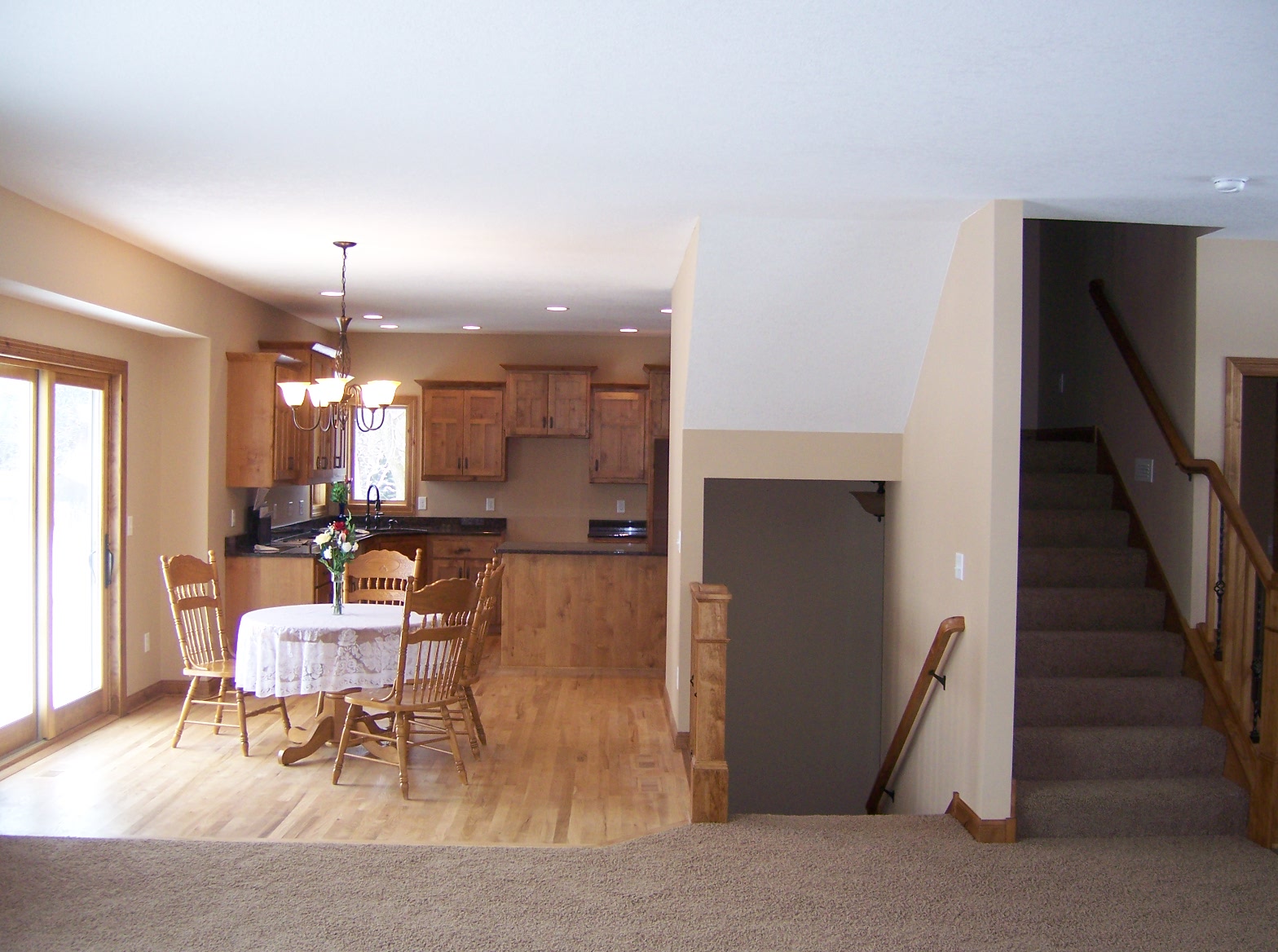 Dining Room with Wood Floors