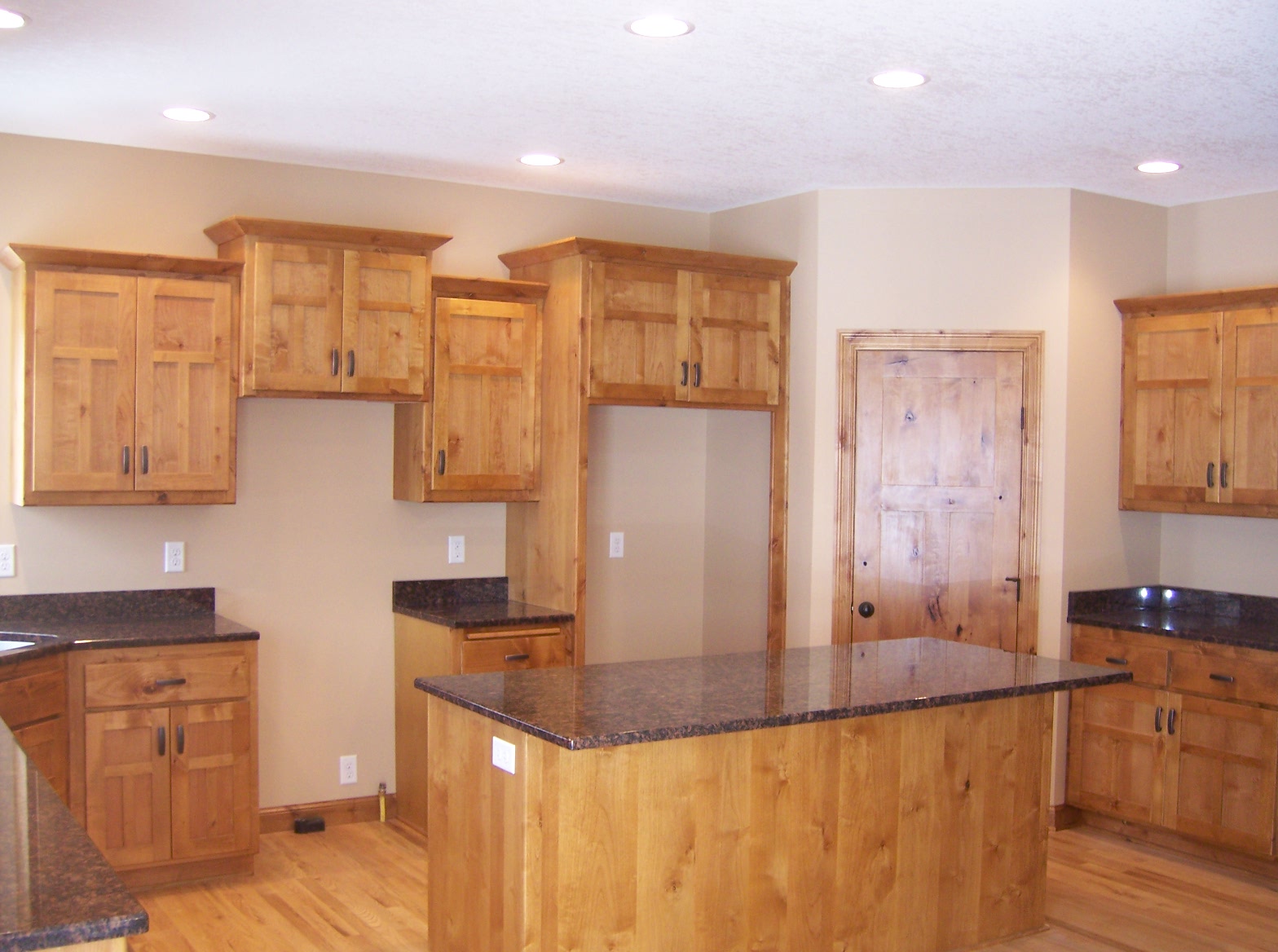 Kitchen with Granite Countertops