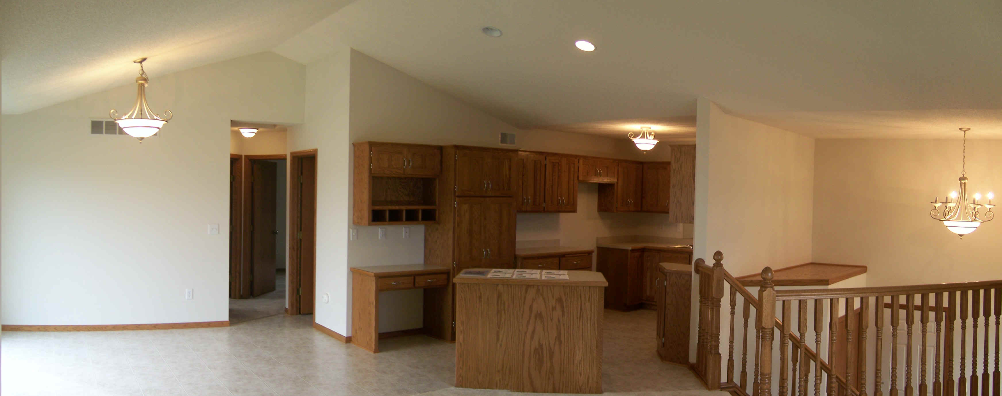 Open Kitchen & Dining Room