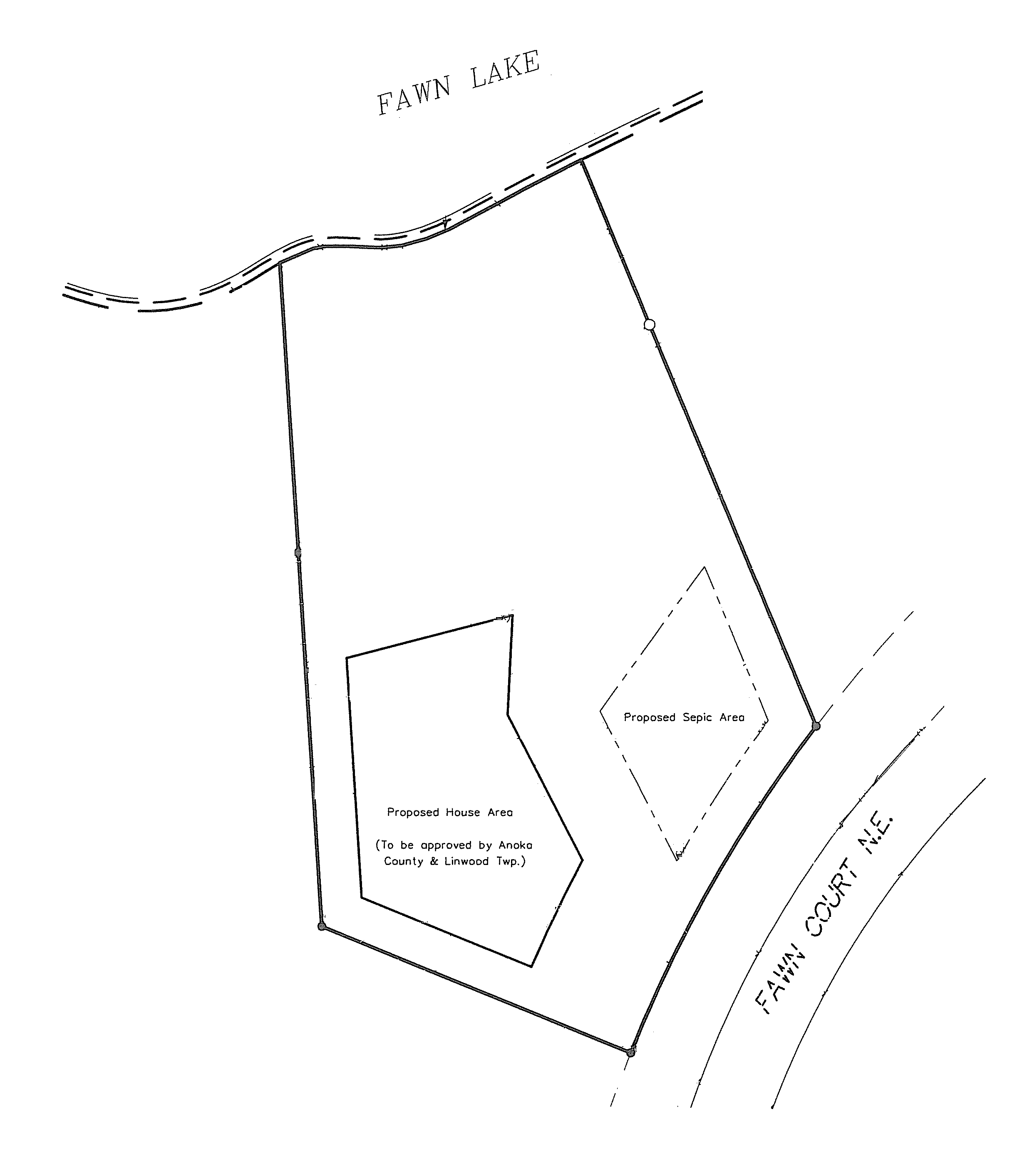 Plot of Lake Lot on Fawn Lake