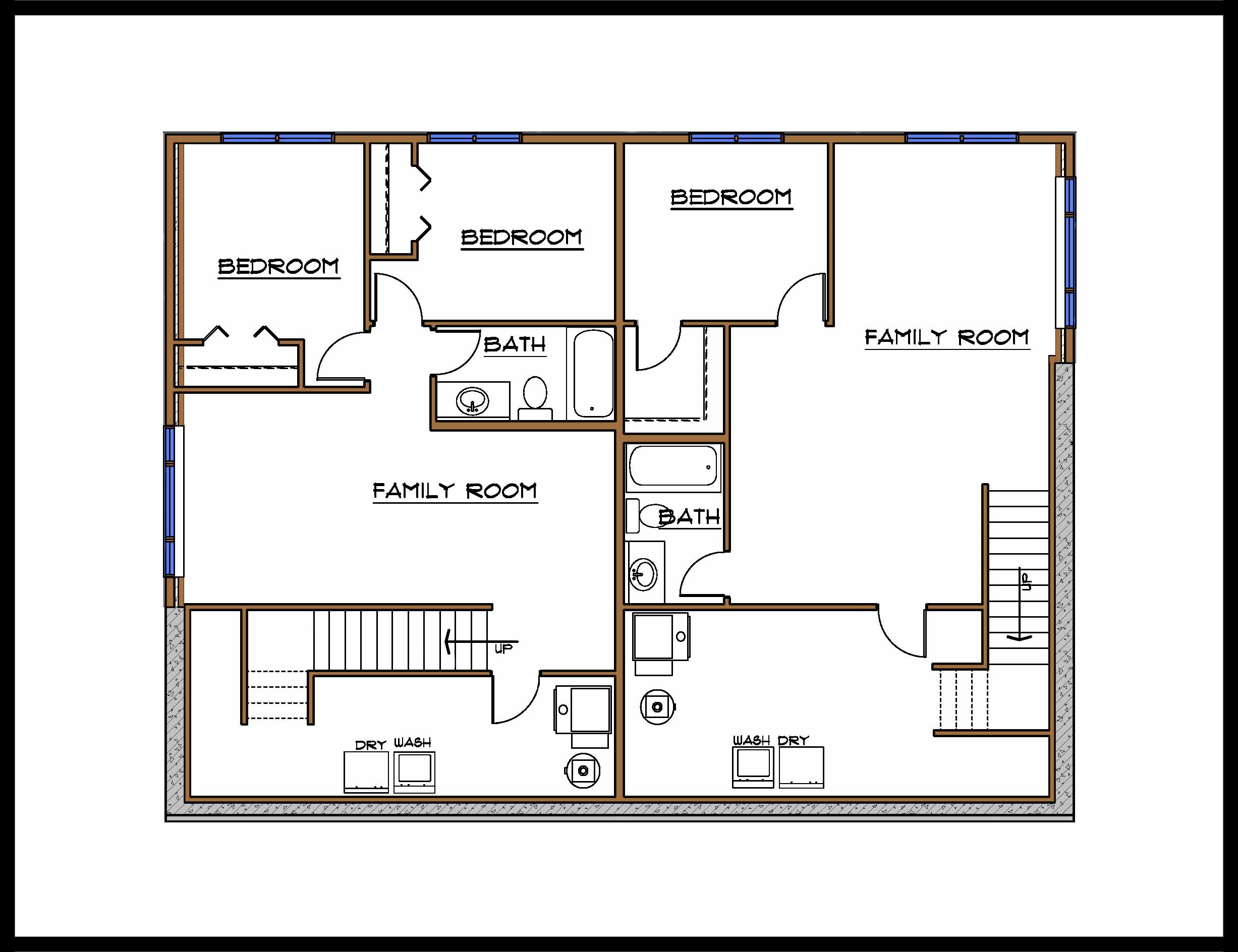 North Branch Townhome Lower Level