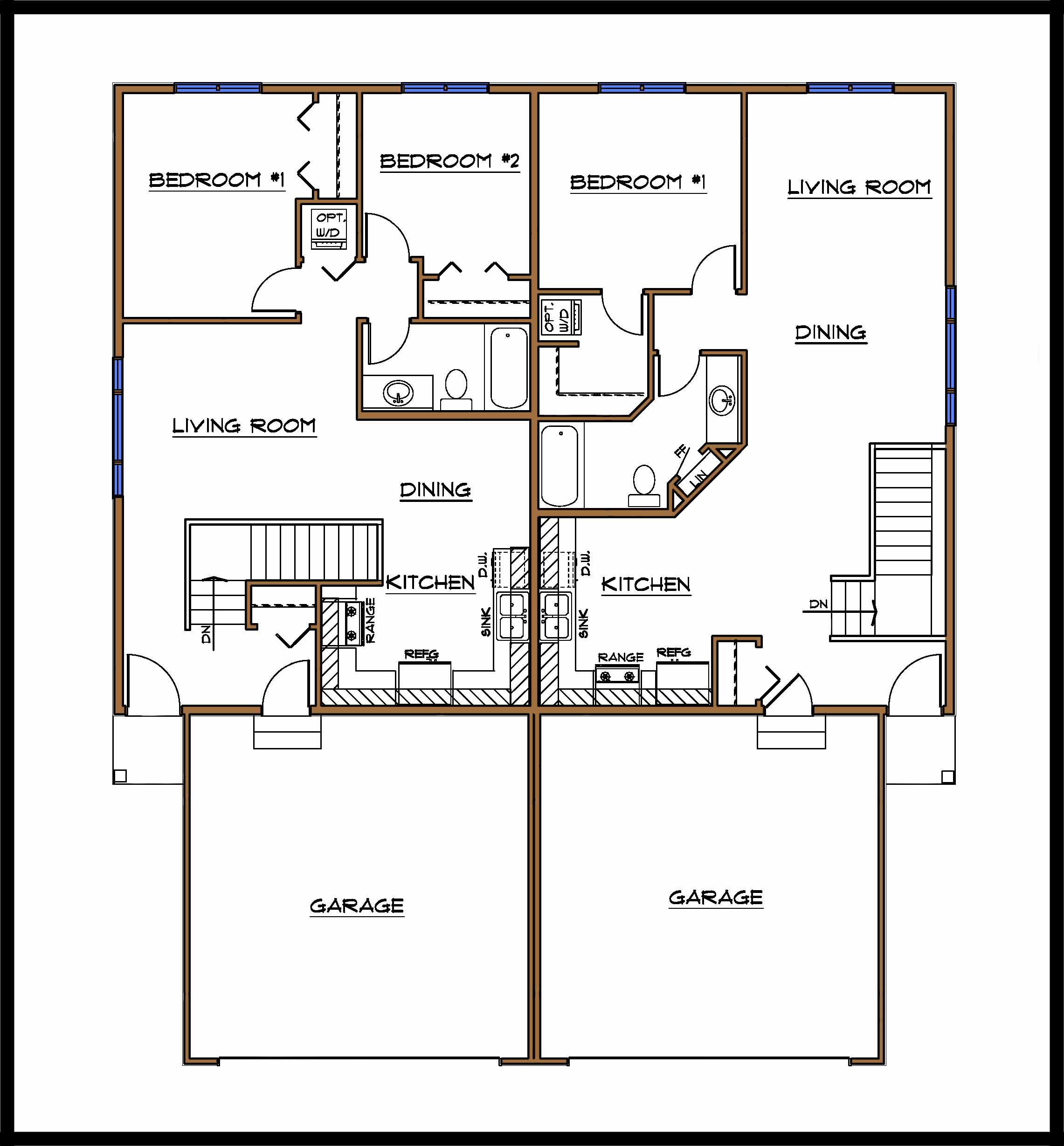 North Branch Townhome Main Level